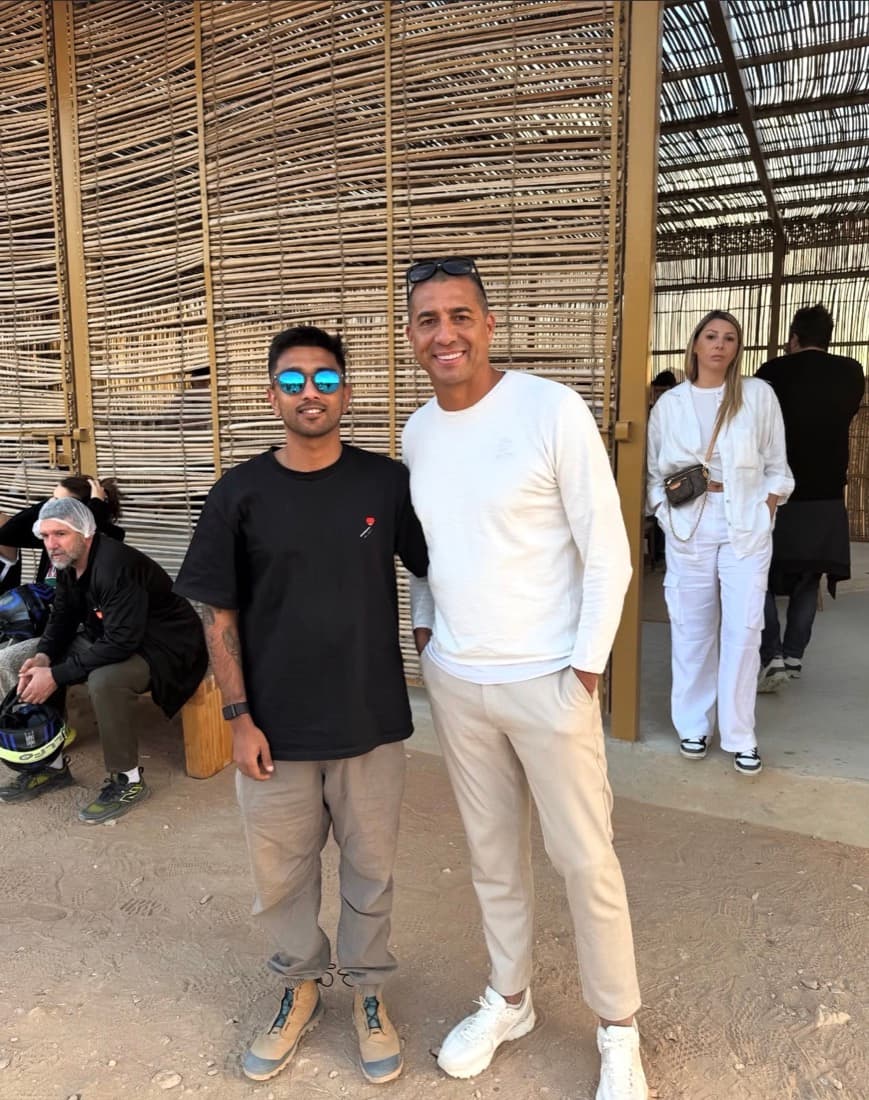 David Trezeguet at Zerzura, Mleiha