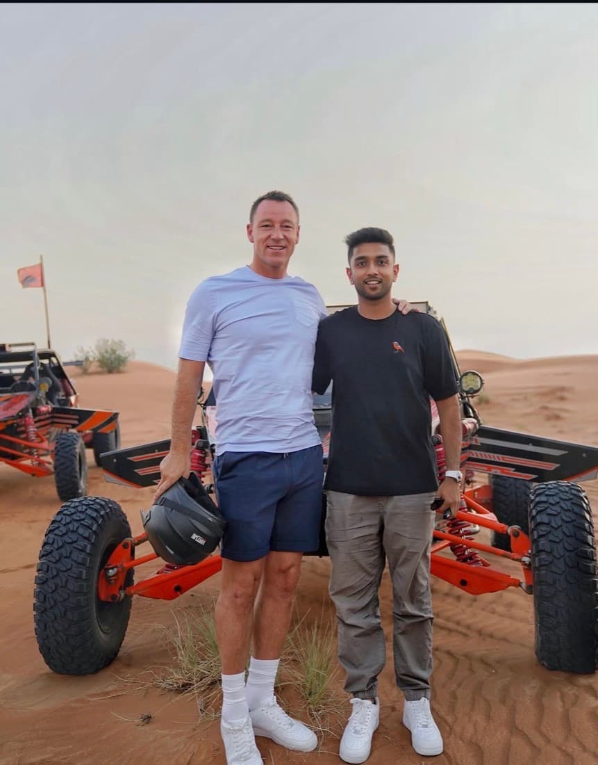 John Terry at Zerzura, Mleiha