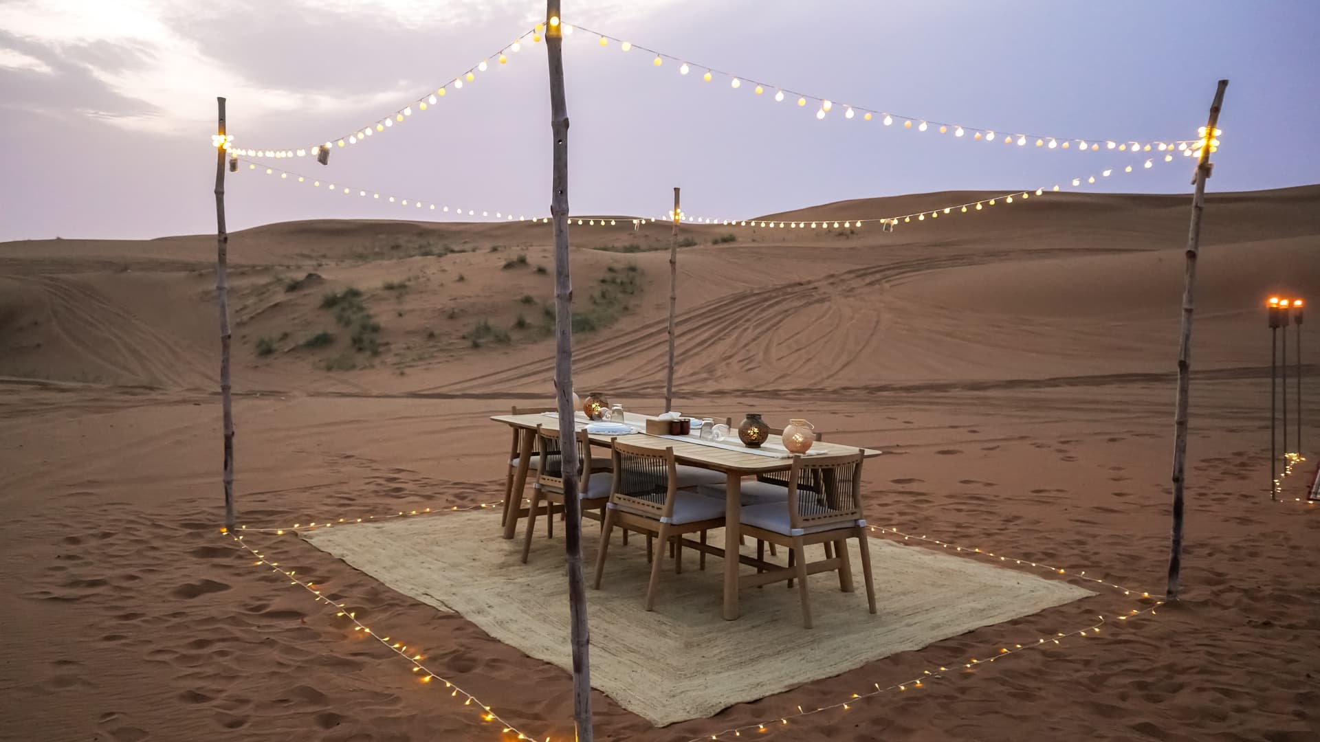 Premium Dubai desert safari itinerary